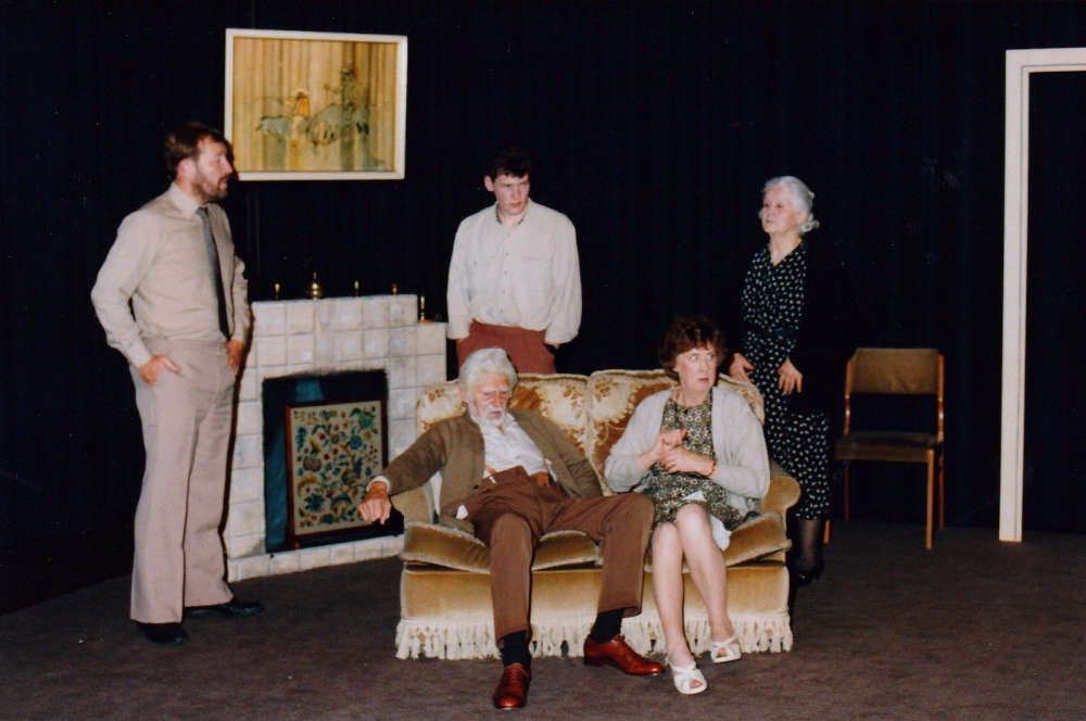 A scene from Happy Families (1991)
