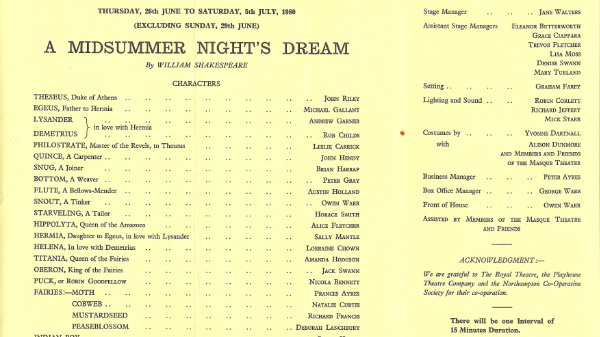 A Midsummer Night's Dream