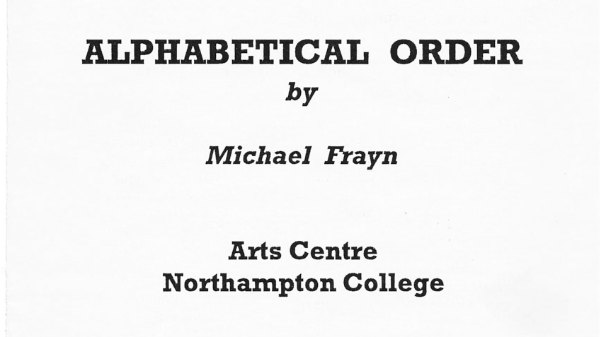 Alphabetical Order