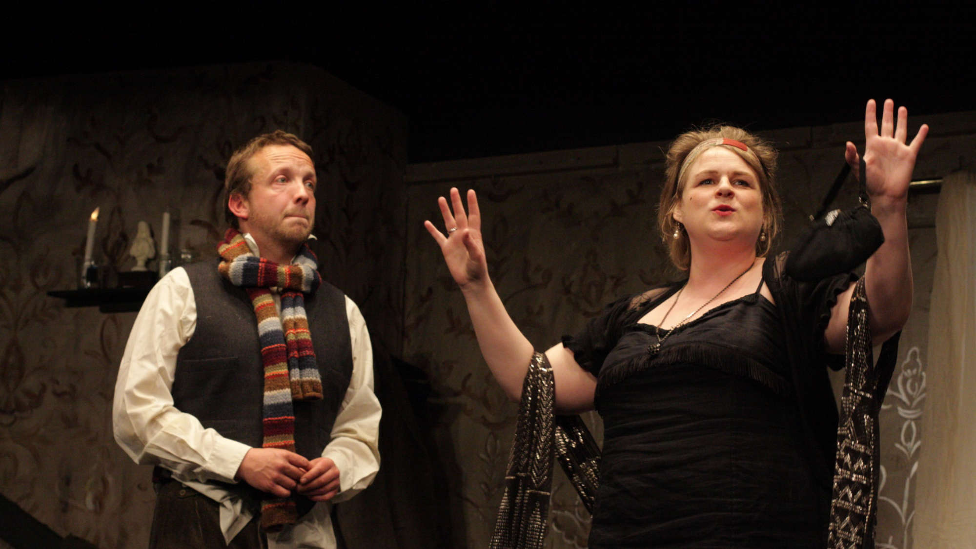 A scene from the play
