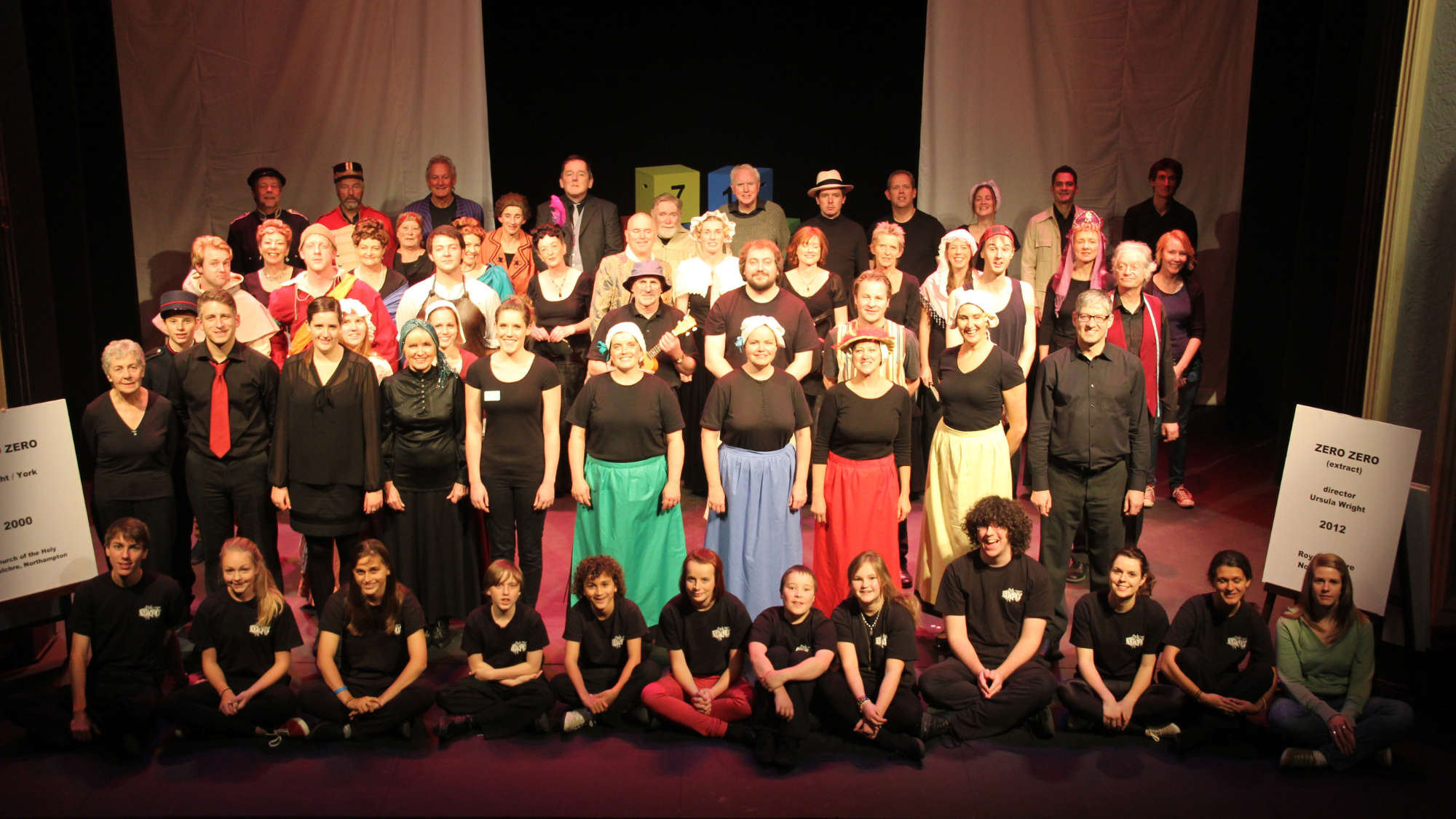 The cast of the show
