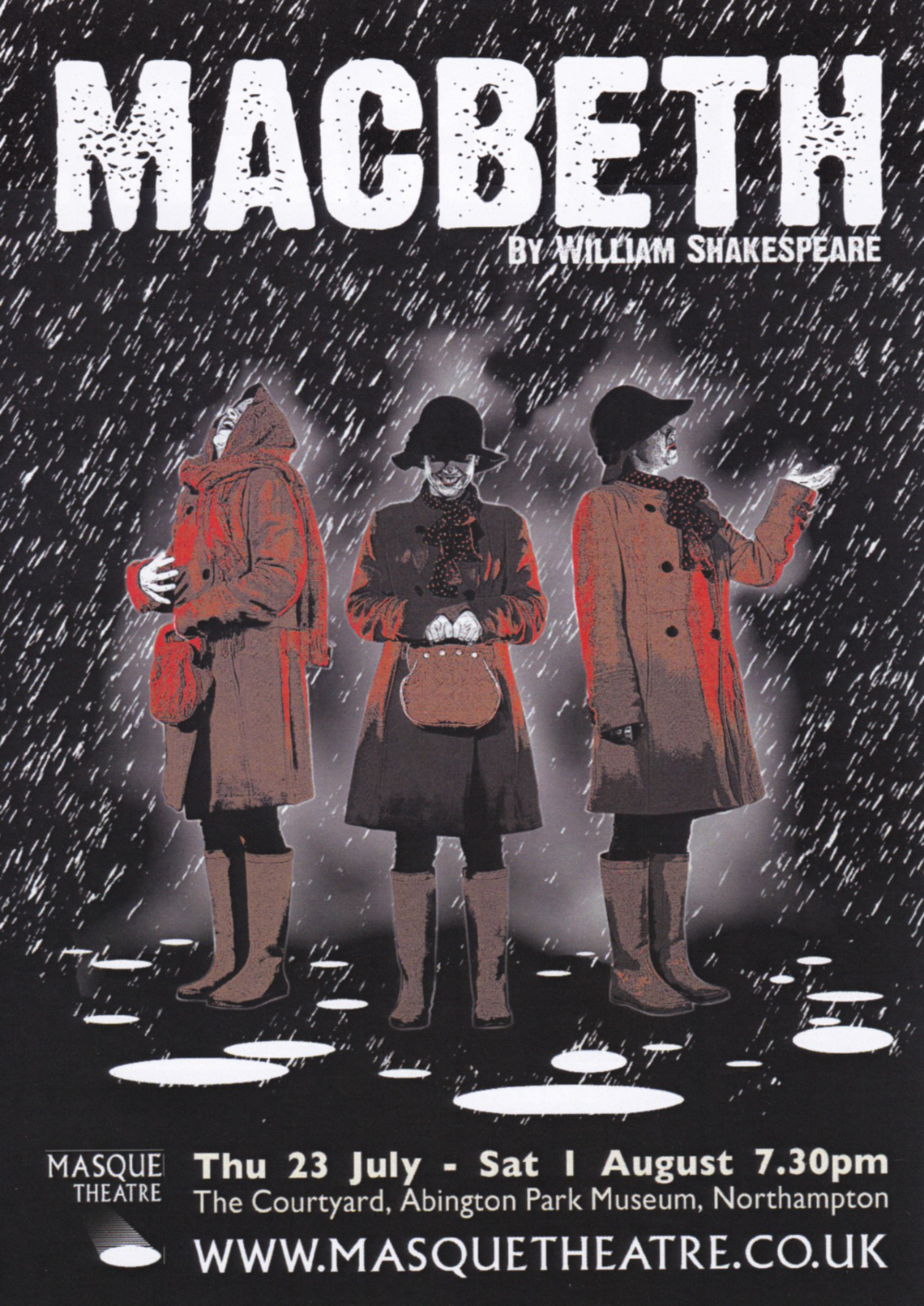 Flyer for Macbeth