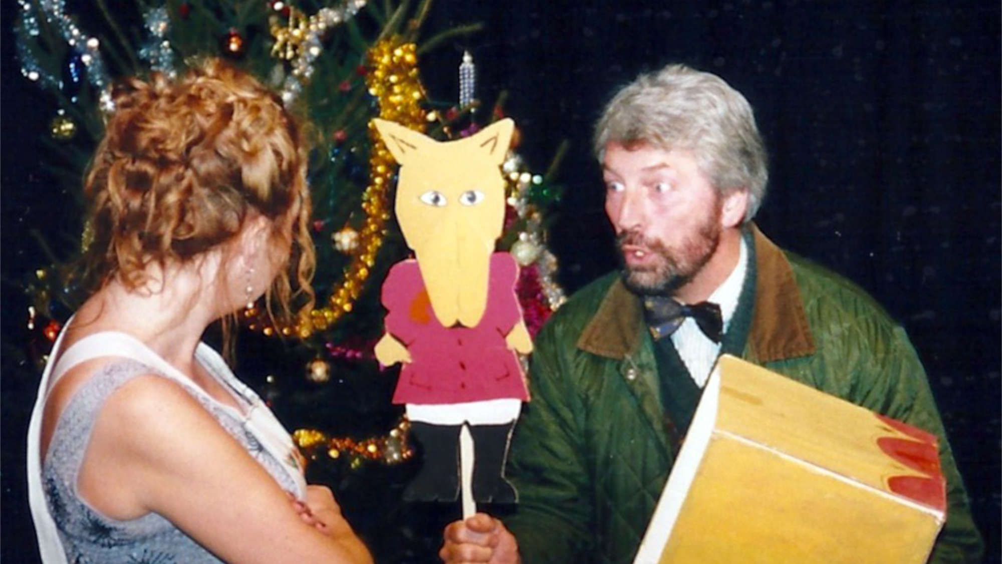 A scene from the play