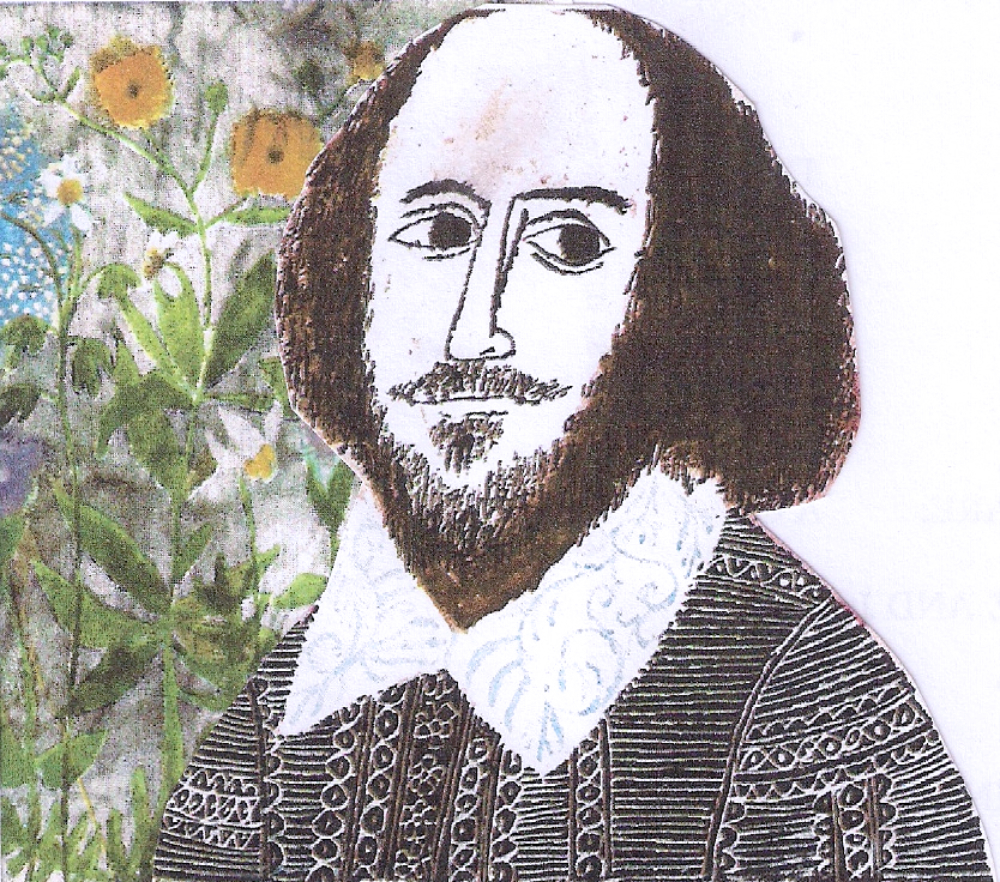 A portrait of William Shakespeare