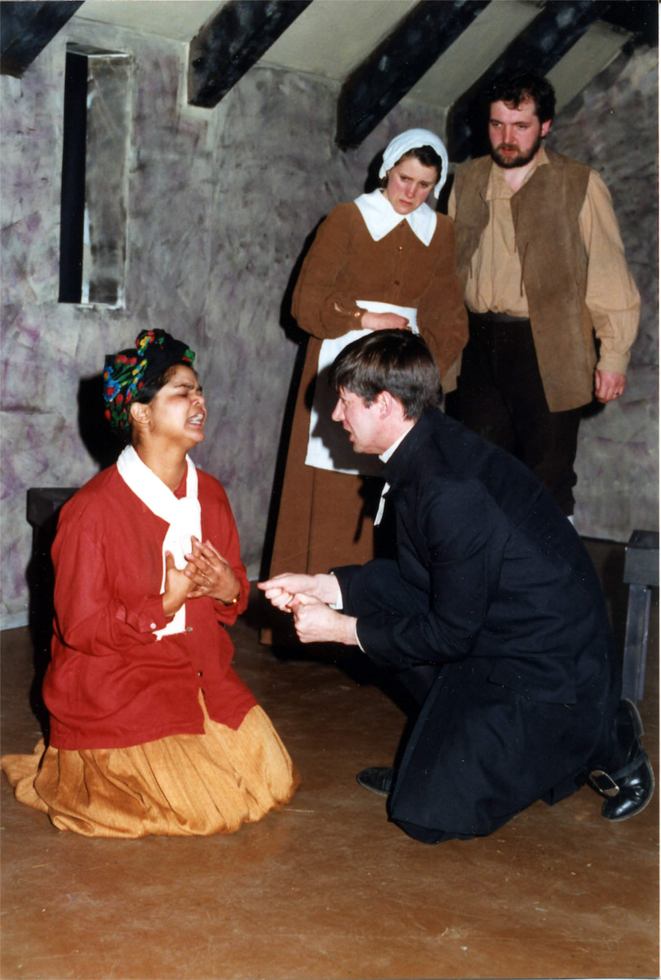 A scene from the play
