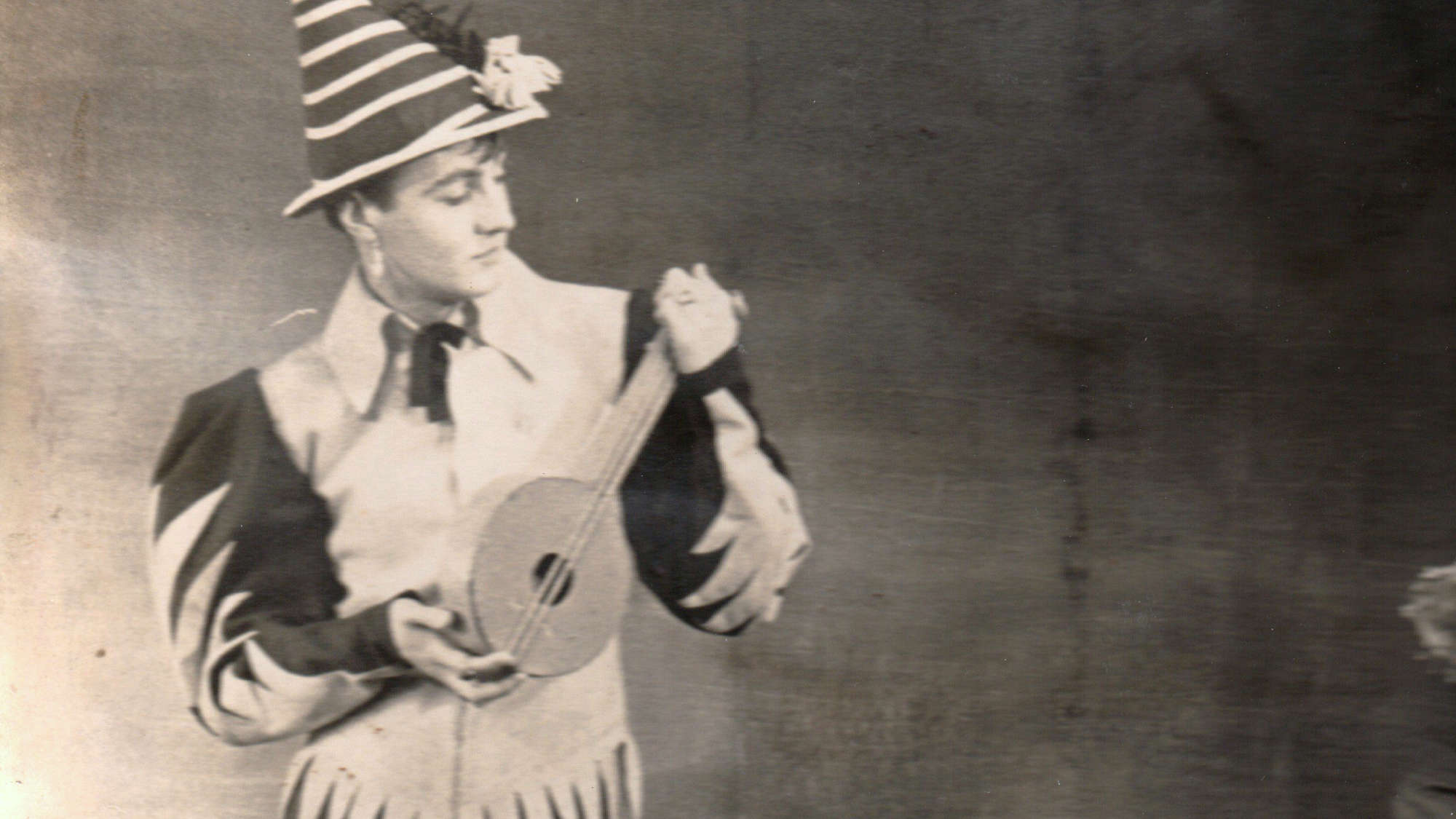 A man with a lute