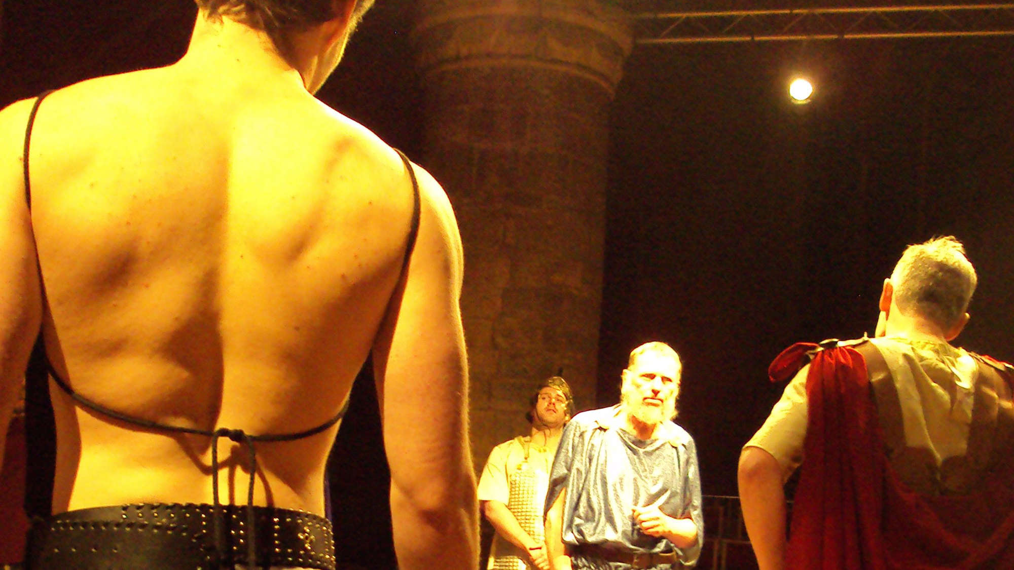A scene from the play