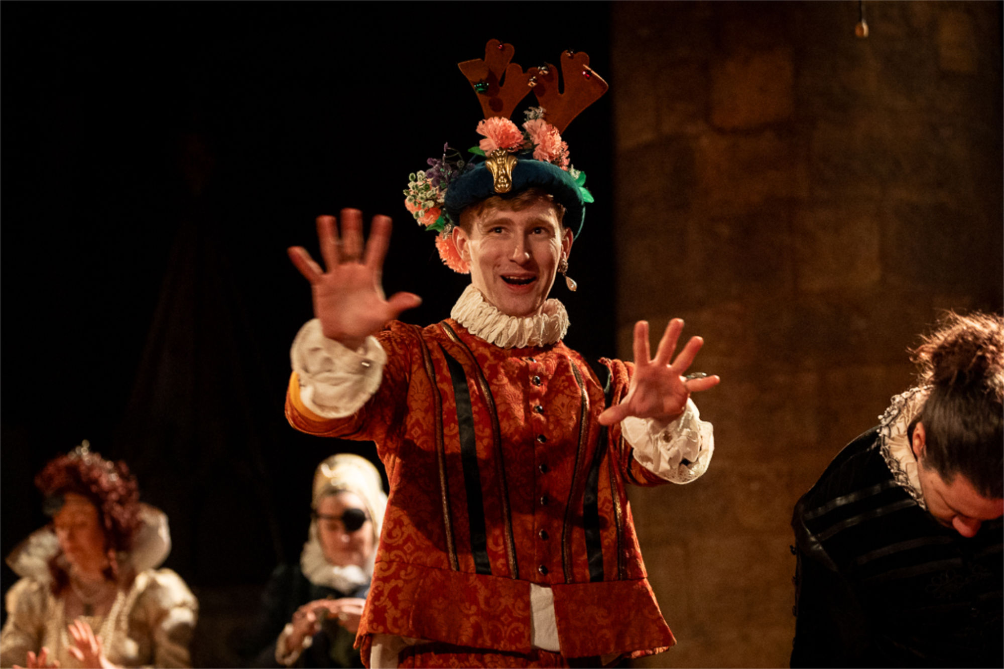 A scene from Blackadder II